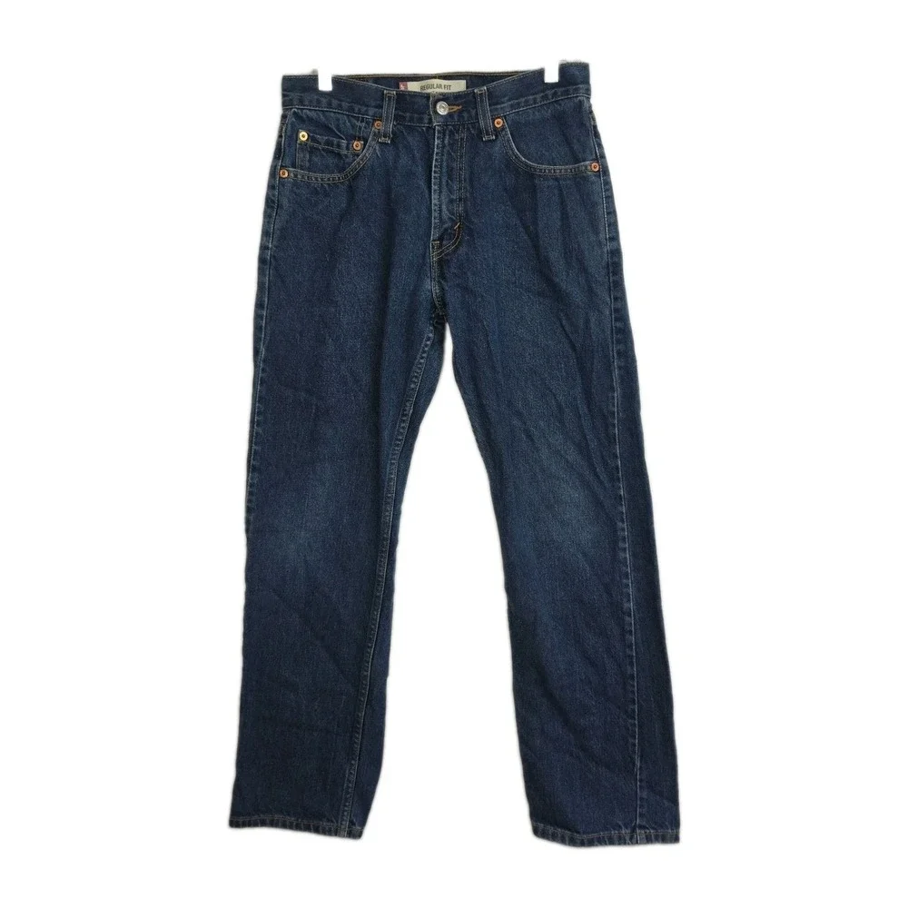Levi's 505 Regular Fit Jeans Men's Size 29x30 Straight Leg